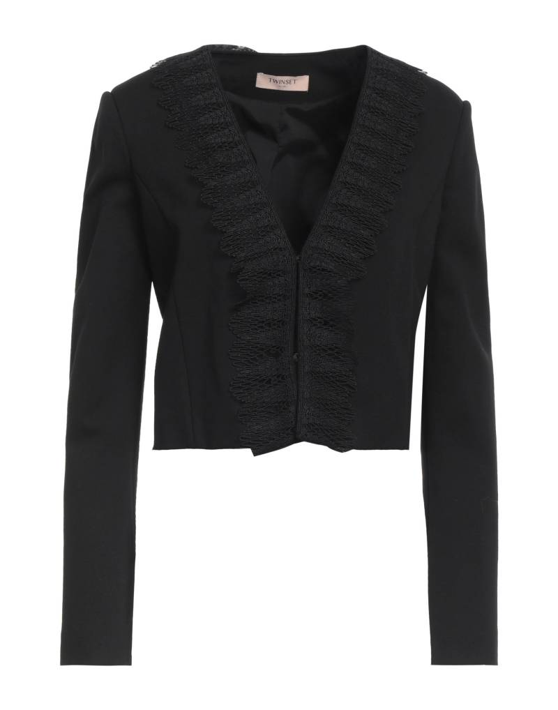 TWINSET Jacke & Anorak Damen Schwarz von TWINSET