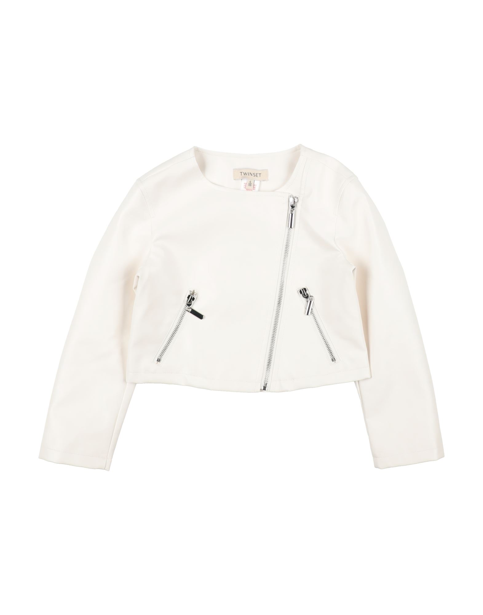 TWINSET Jacke & Anorak Kinder Off white von TWINSET