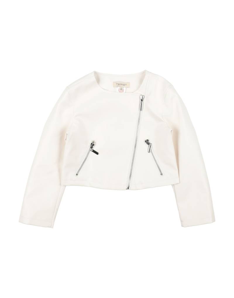 TWINSET Jacke & Anorak Kinder Off white von TWINSET