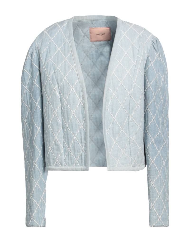 TWINSET Jeansjacke/-mantel Damen Blau von TWINSET