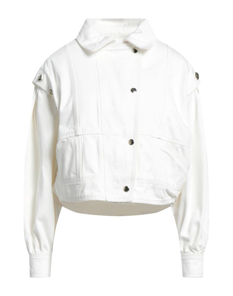 TWINSET Jeansjacke/-mantel Damen Weiß von TWINSET