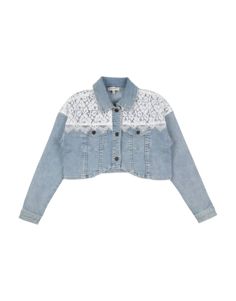 TWINSET Jeansjacke/-mantel Kinder Blau von TWINSET