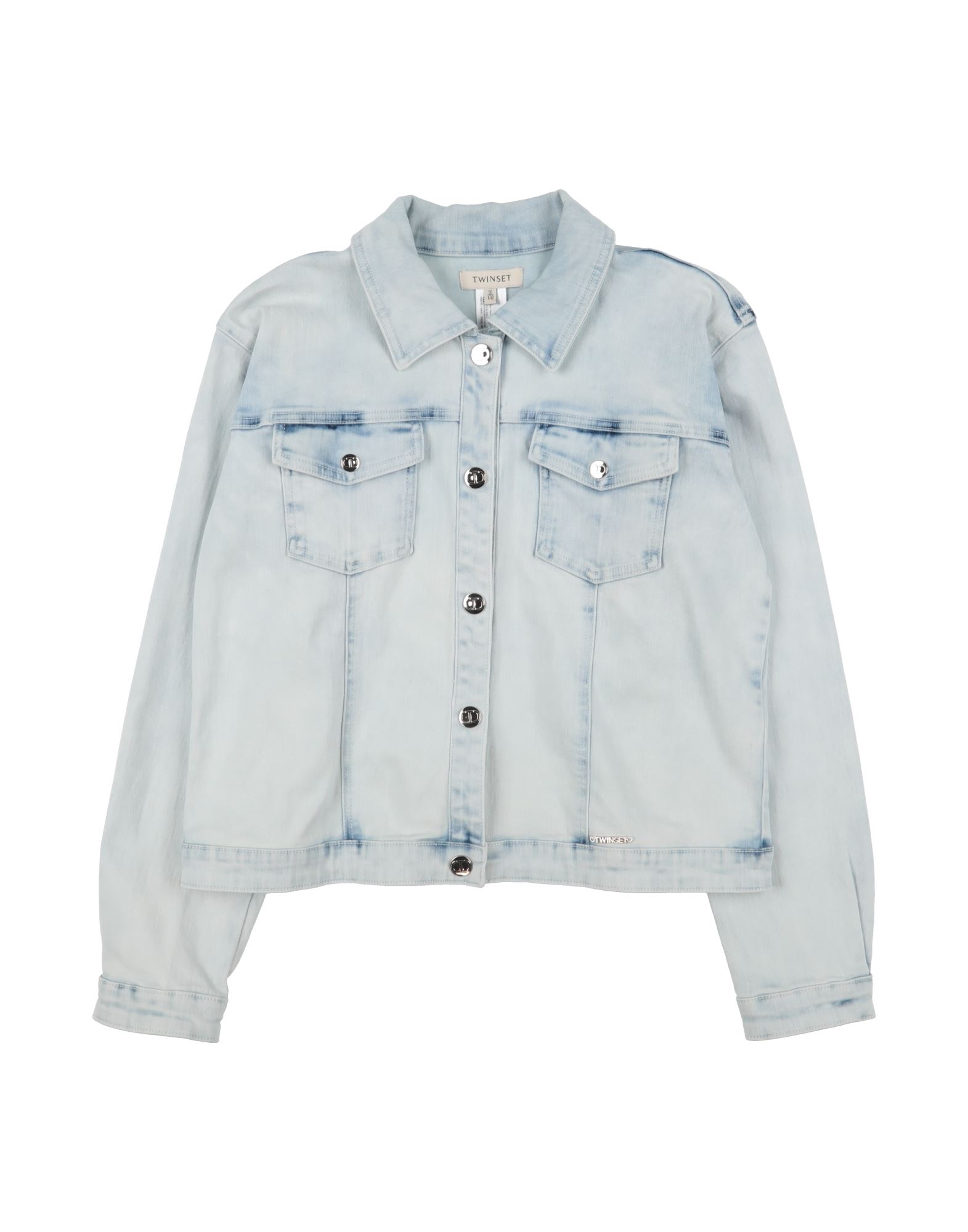 TWINSET Jeansjacke/-mantel Kinder Blau von TWINSET