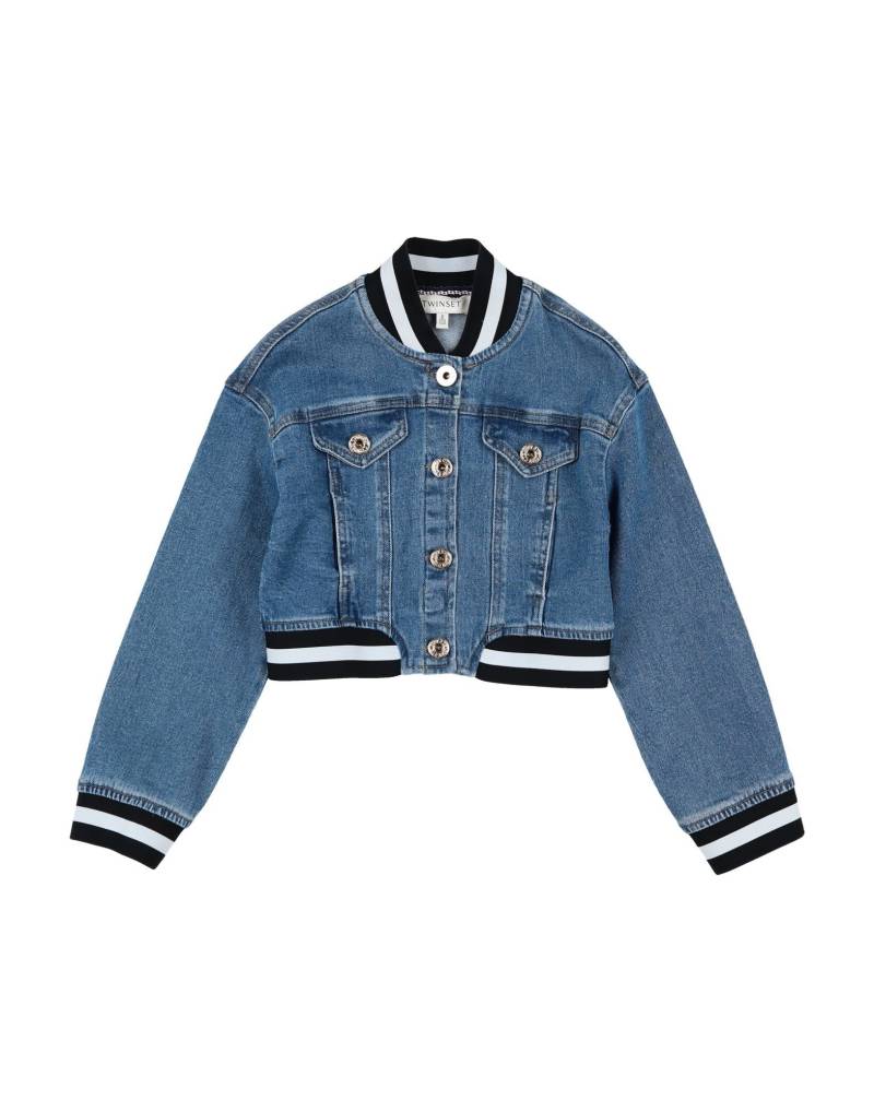 TWINSET Jeansjacke/-mantel Kinder Blau von TWINSET