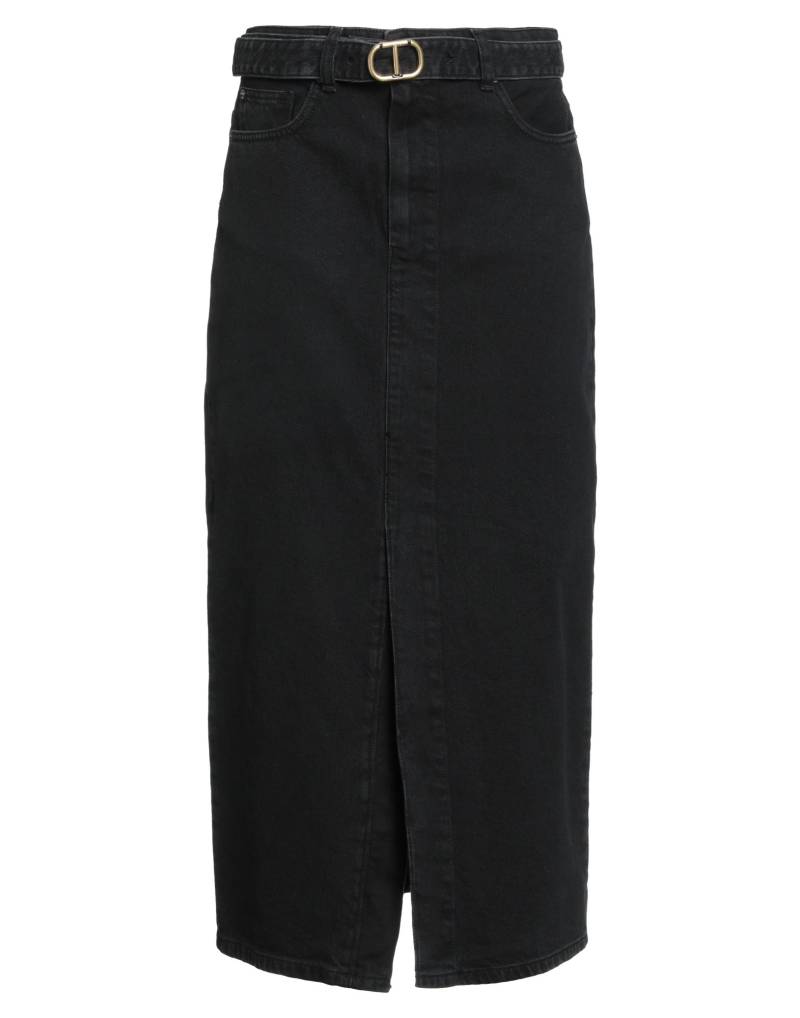TWINSET Jeansrock Damen Schwarz von TWINSET