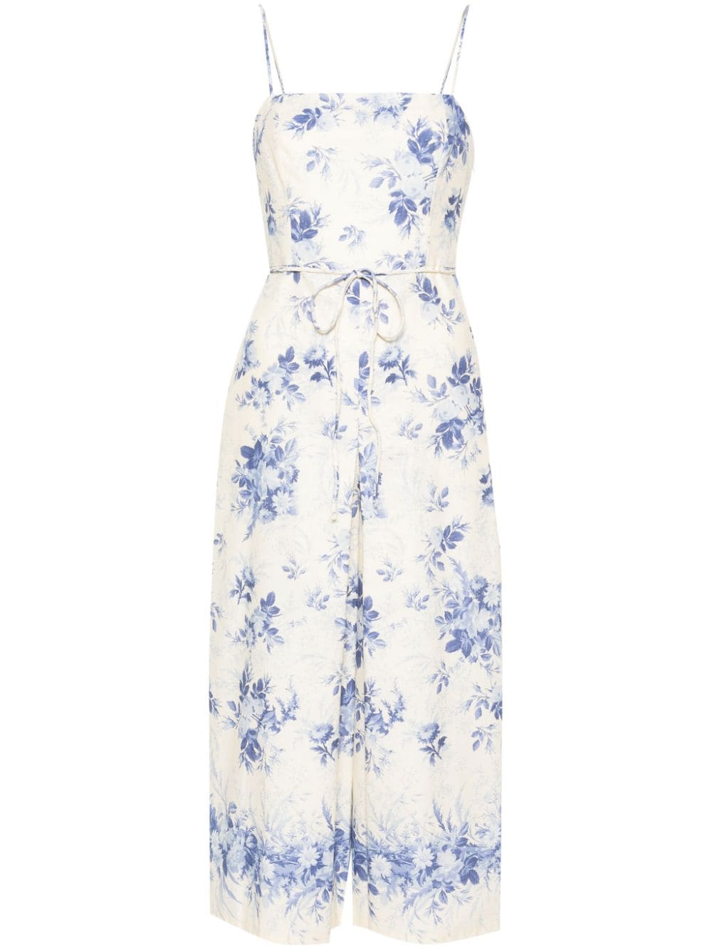 TWINSET Jumpsuit mit Blumen-Print - Nude von TWINSET