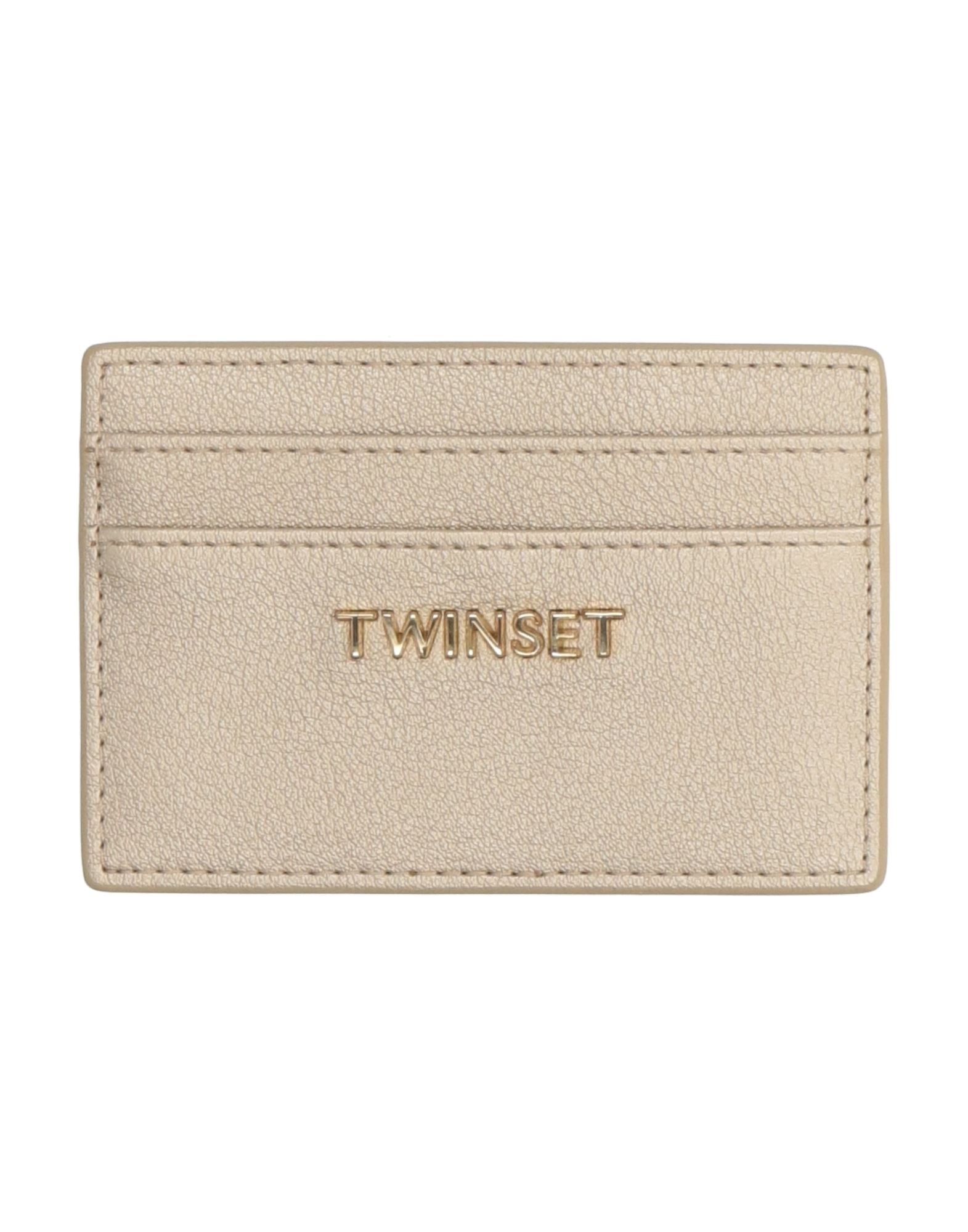 TWINSET Kartenetui Damen Gold von TWINSET