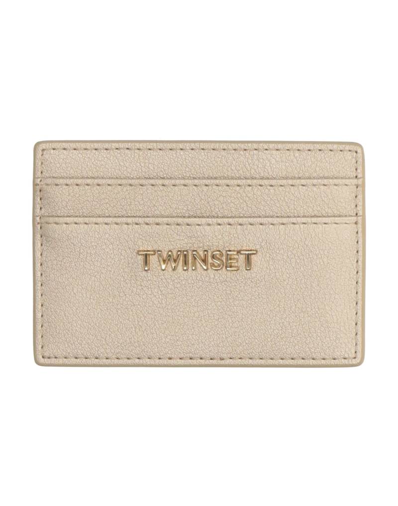 TWINSET Kartenetui Damen Gold von TWINSET