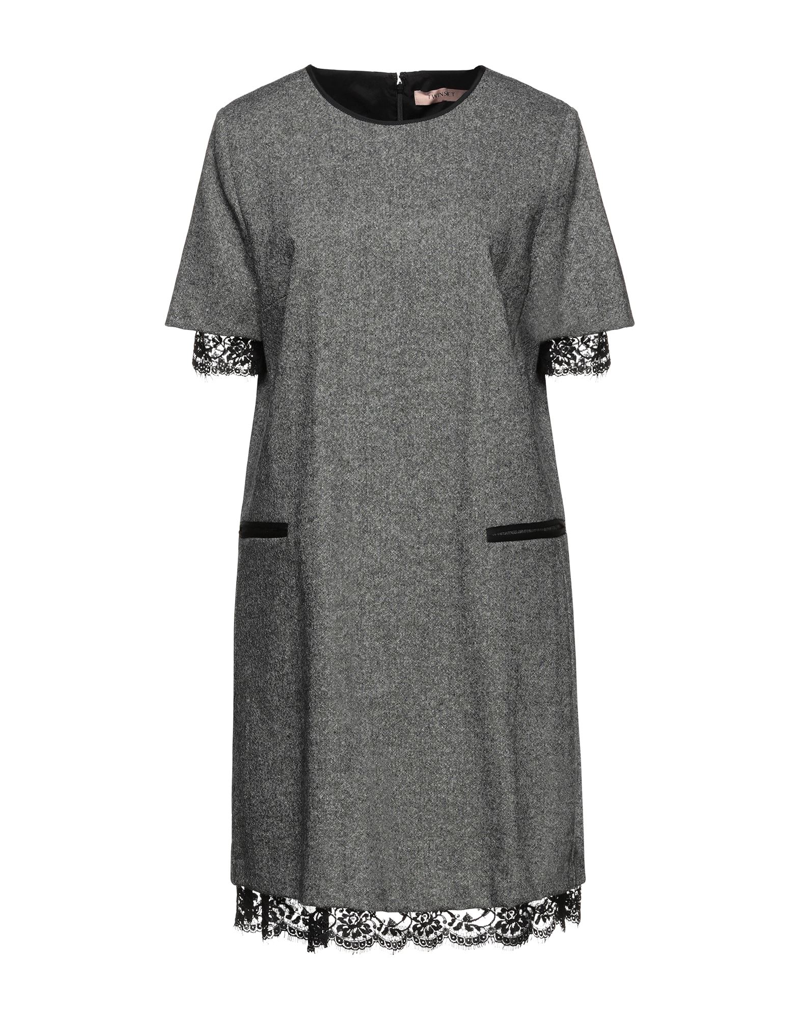 TWINSET Mini-kleid Damen Granitgrau von TWINSET