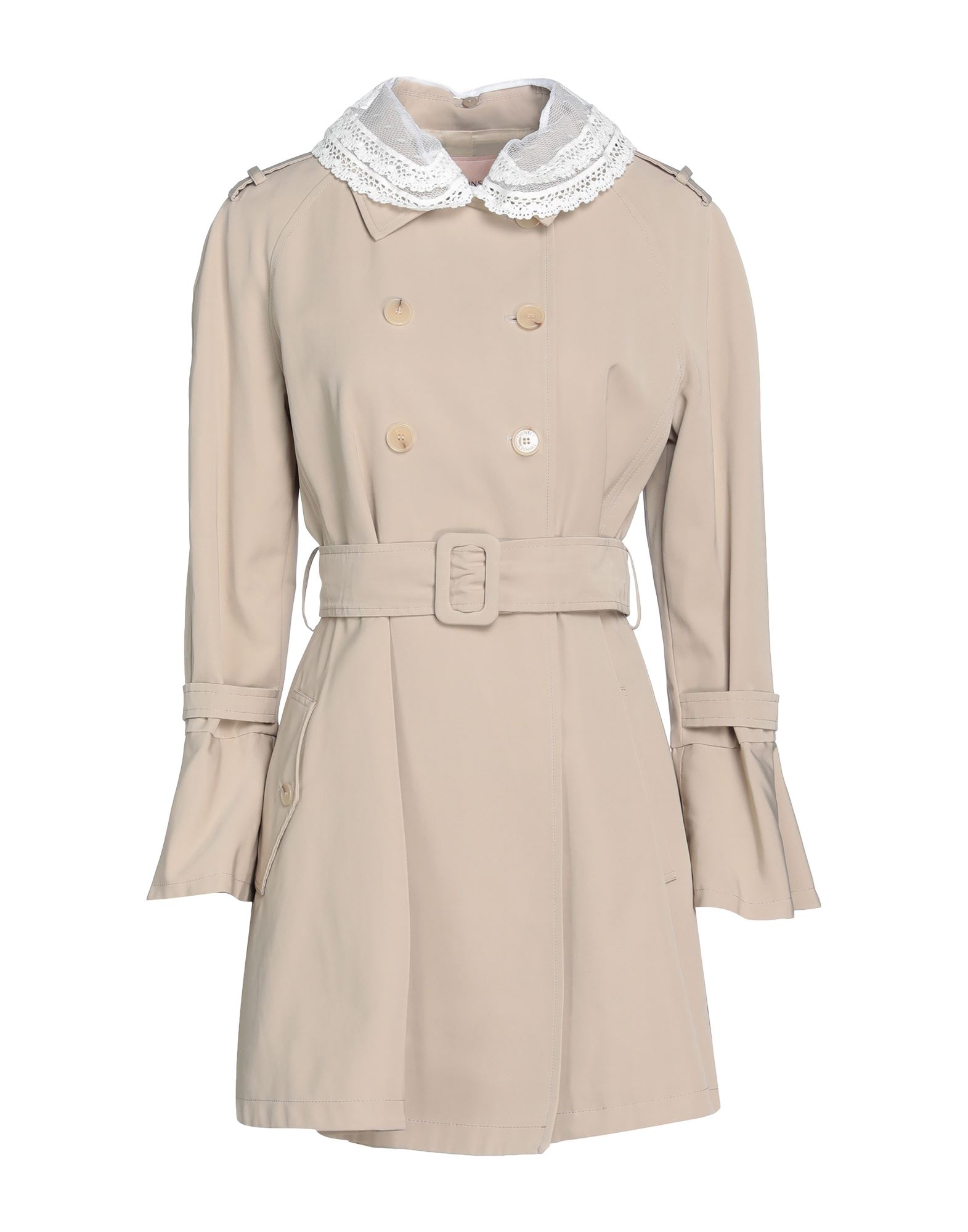 TWINSET Jacke, Mantel & Trenchcoat Damen Beige von TWINSET