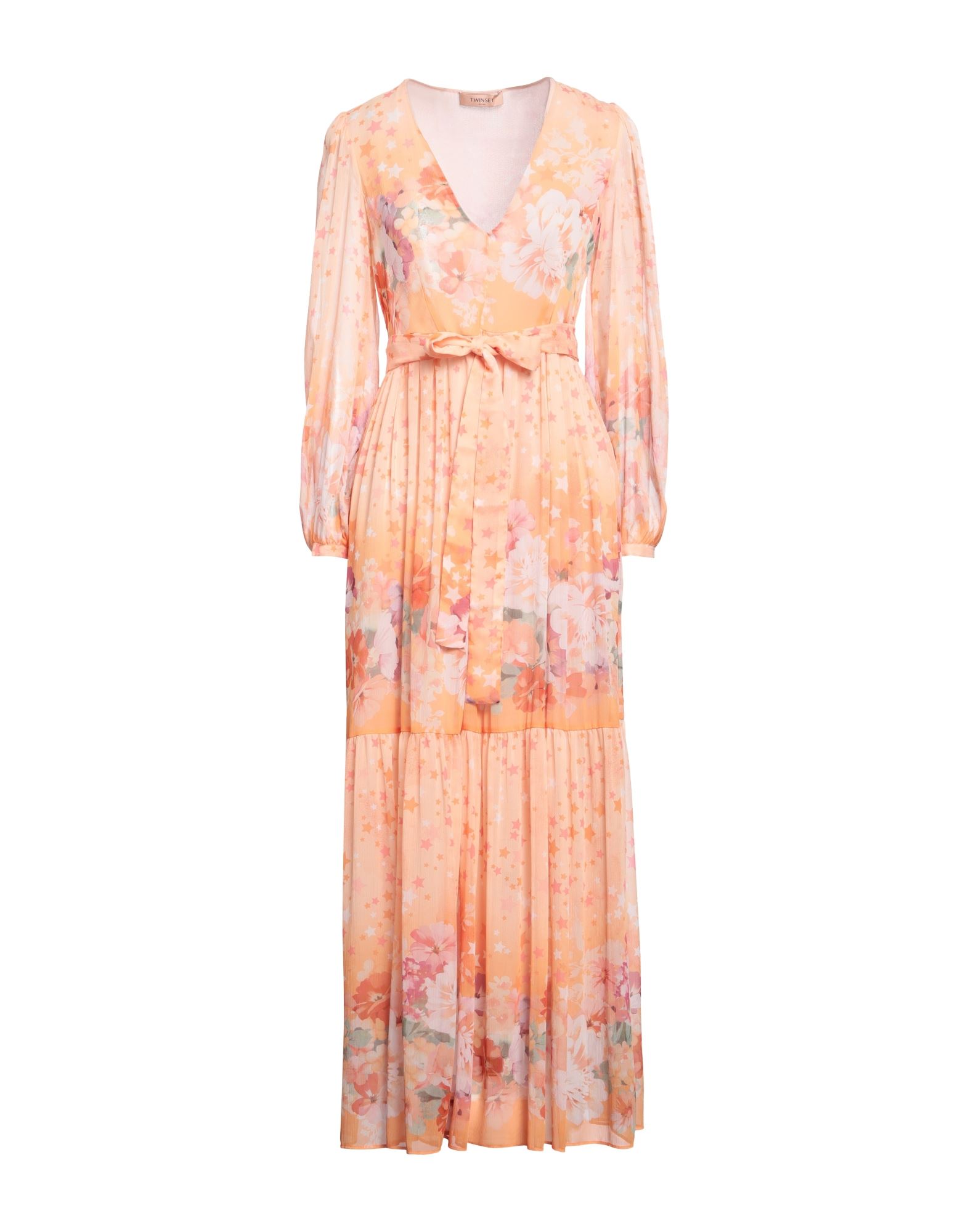 TWINSET Maxi-kleid Damen Pfirsich TWINSET Maxi-kleid Damen Pfirsich von TWINSET