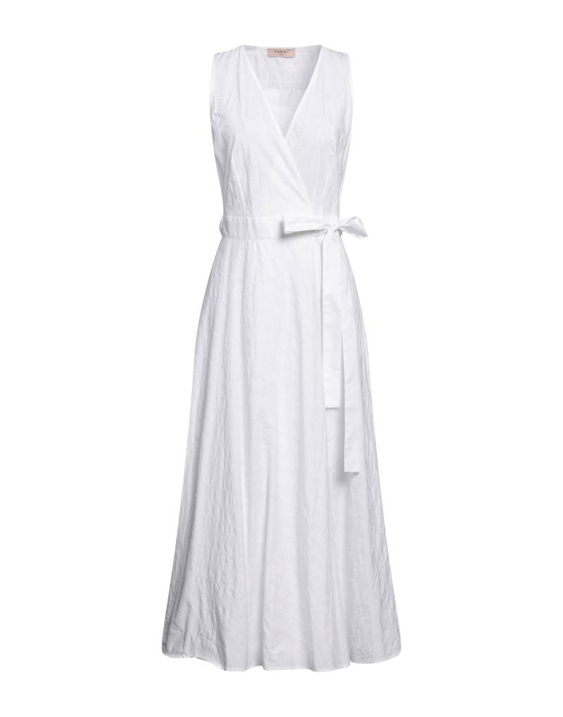 TWINSET Maxi-kleid Damen Weiß von TWINSET