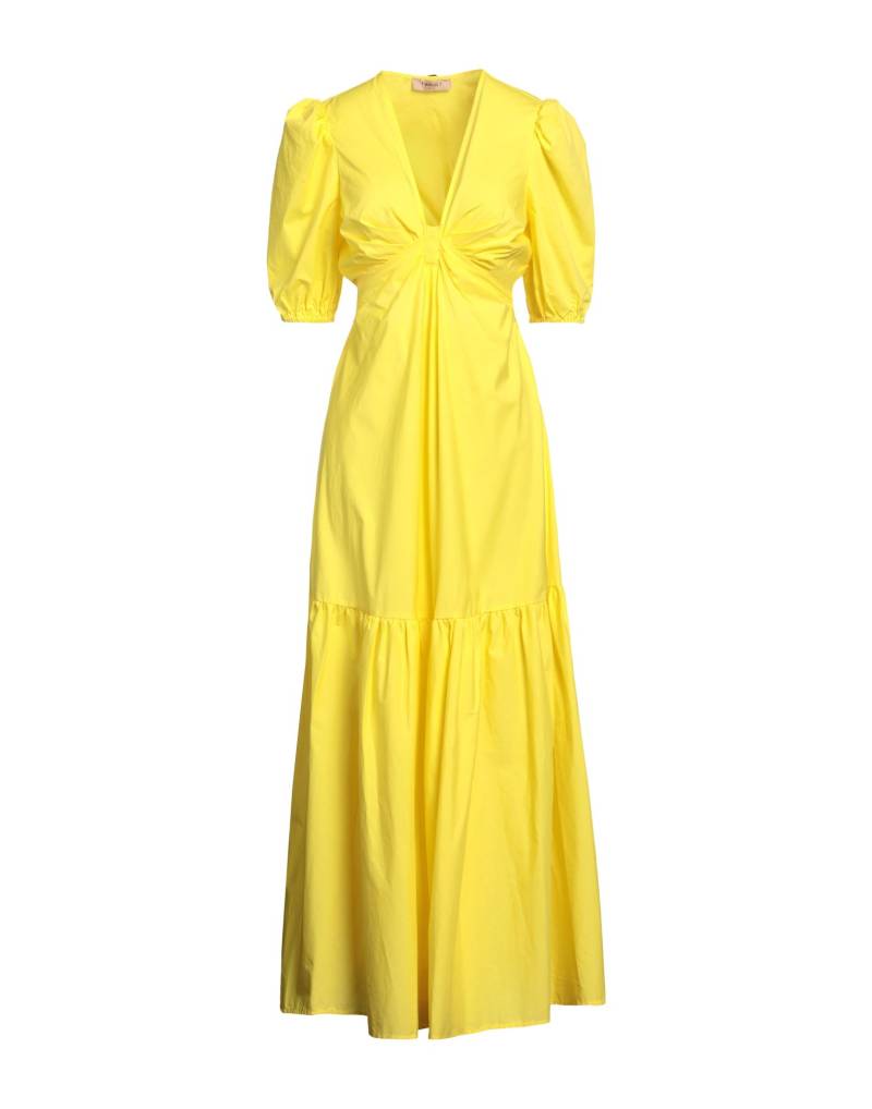 TWINSET Maxi-kleid Damen Gelb von TWINSET