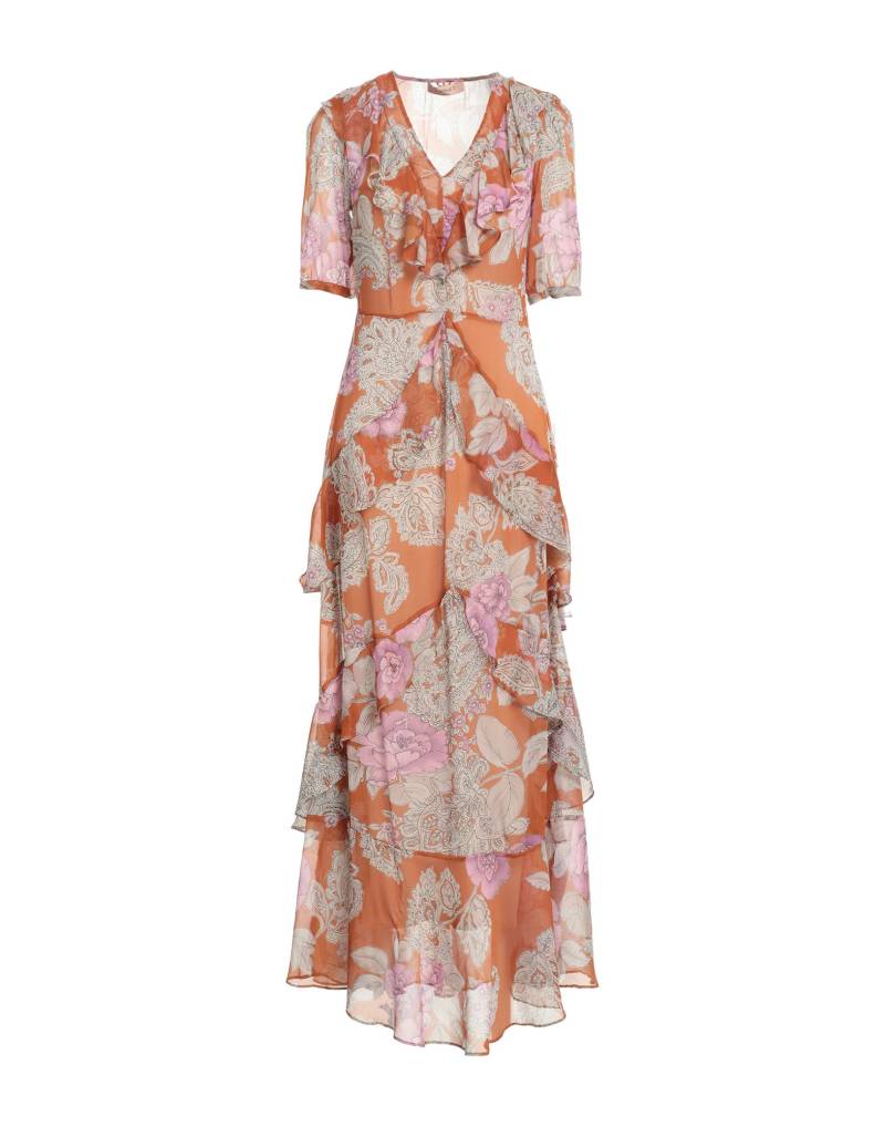 TWINSET Maxi-kleid Damen Rostrot von TWINSET