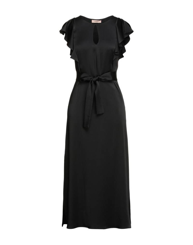 TWINSET Maxi-kleid Damen Schwarz TWINSET Maxi-kleid Damen Schwarz von TWINSET