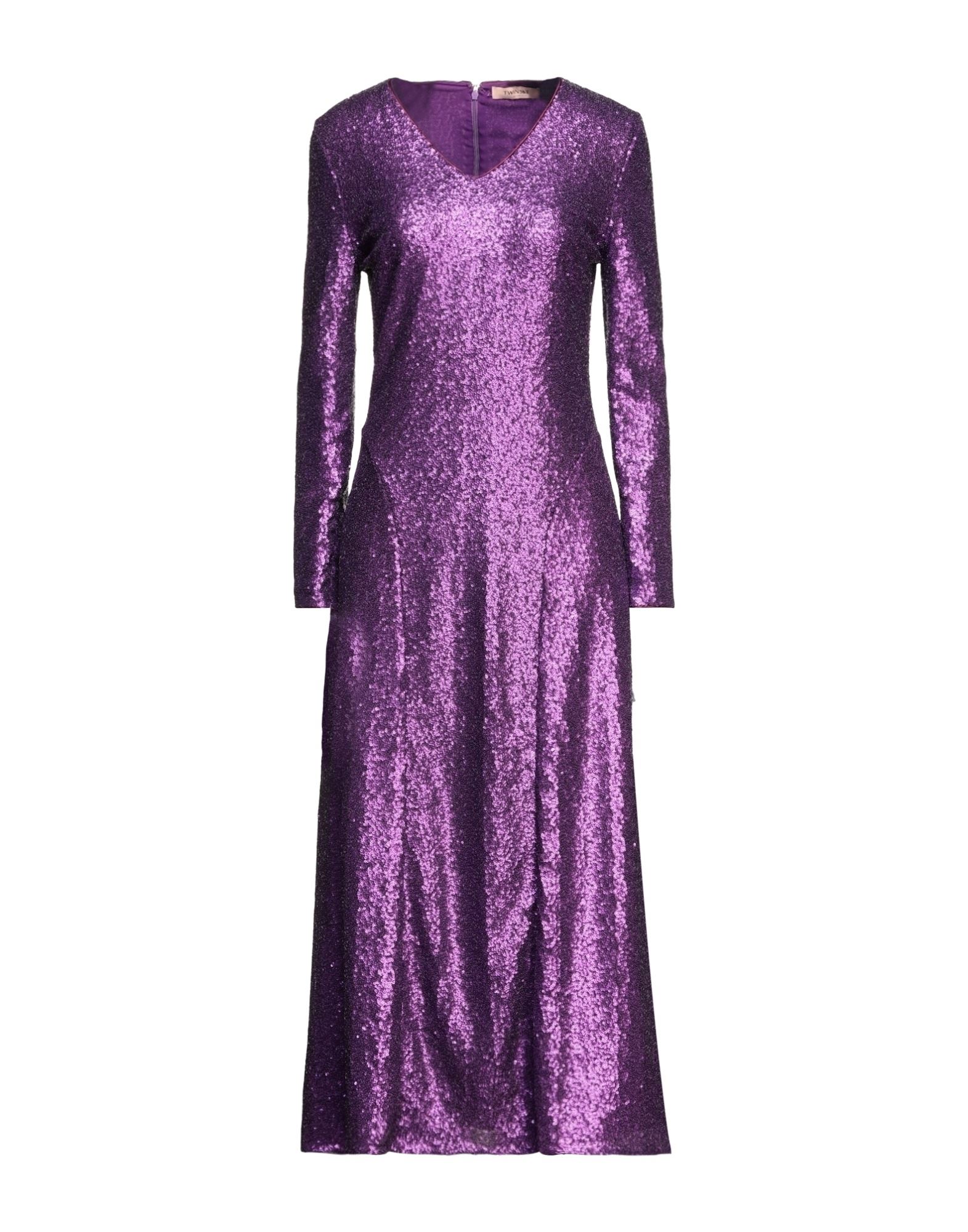 TWINSET Maxi-kleid Damen Violett von TWINSET