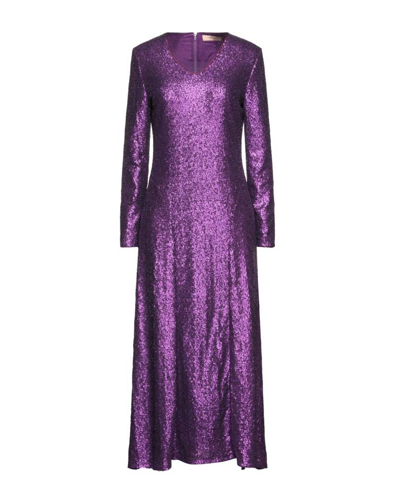 TWINSET Maxi-kleid Damen Violett von TWINSET