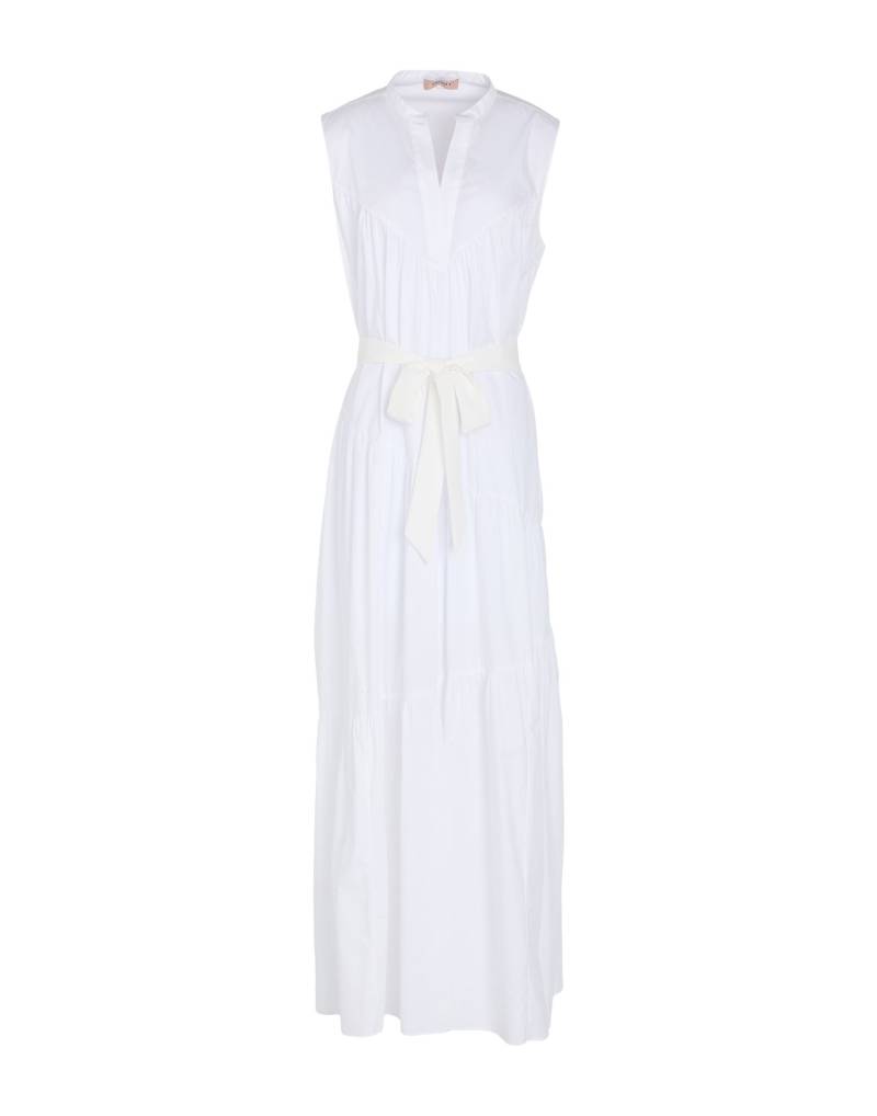 TWINSET Maxi-kleid Damen Weiß von TWINSET