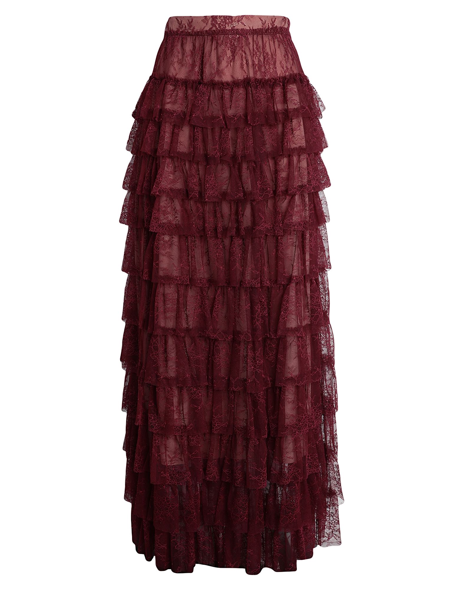 TWINSET Maxi-rock Damen Bordeaux TWINSET Maxi-rock Damen Bordeaux von TWINSET
