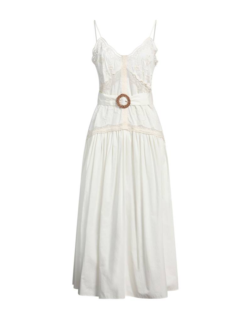 TWINSET Midi-kleid Damen Elfenbein von TWINSET