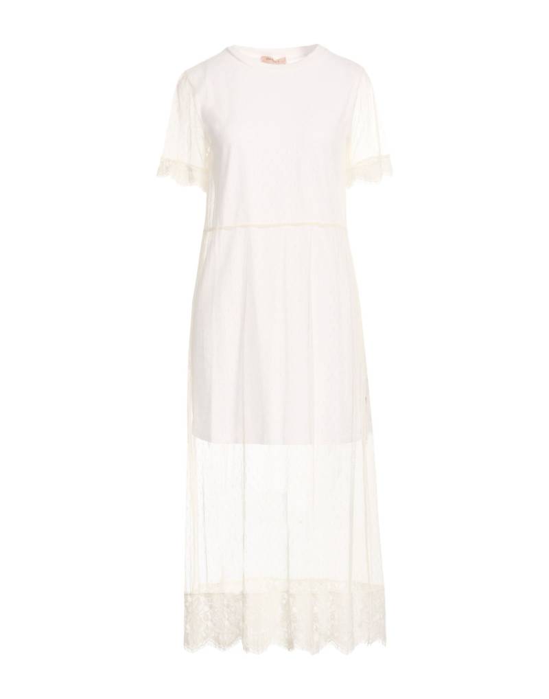 TWINSET Midi-kleid Damen Elfenbein von TWINSET