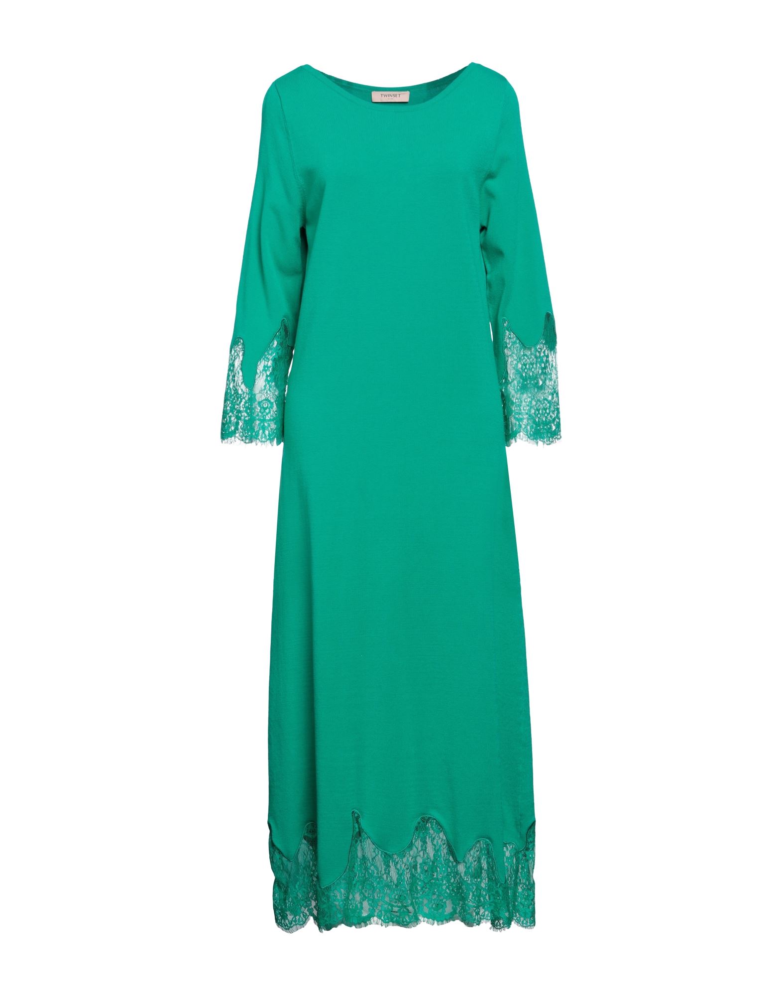 TWINSET Midi-kleid Damen Grün von TWINSET