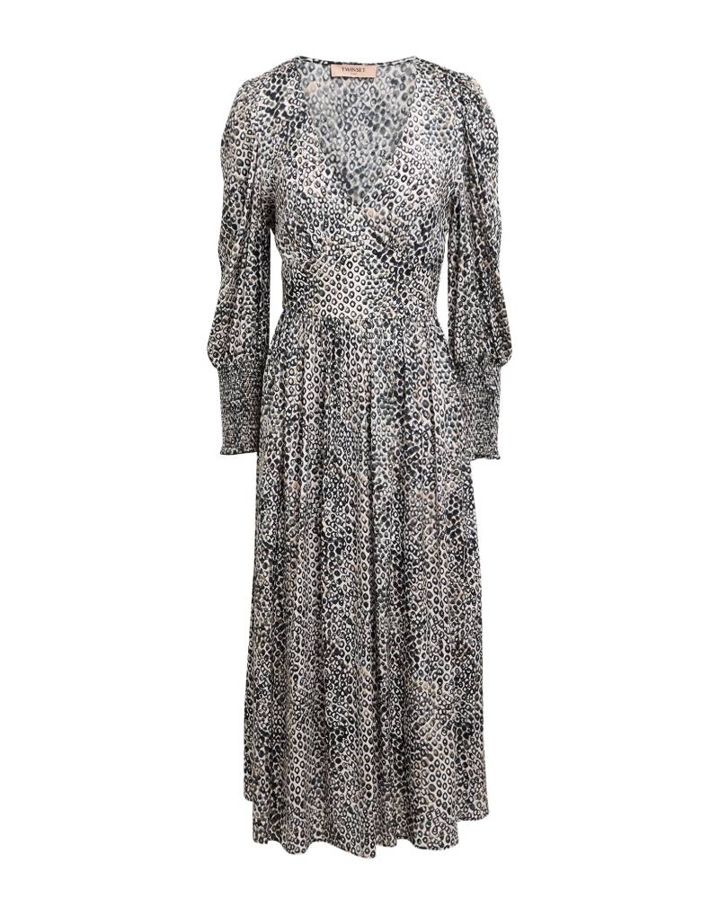 TWINSET Midi-kleid Damen Hellgrau von TWINSET