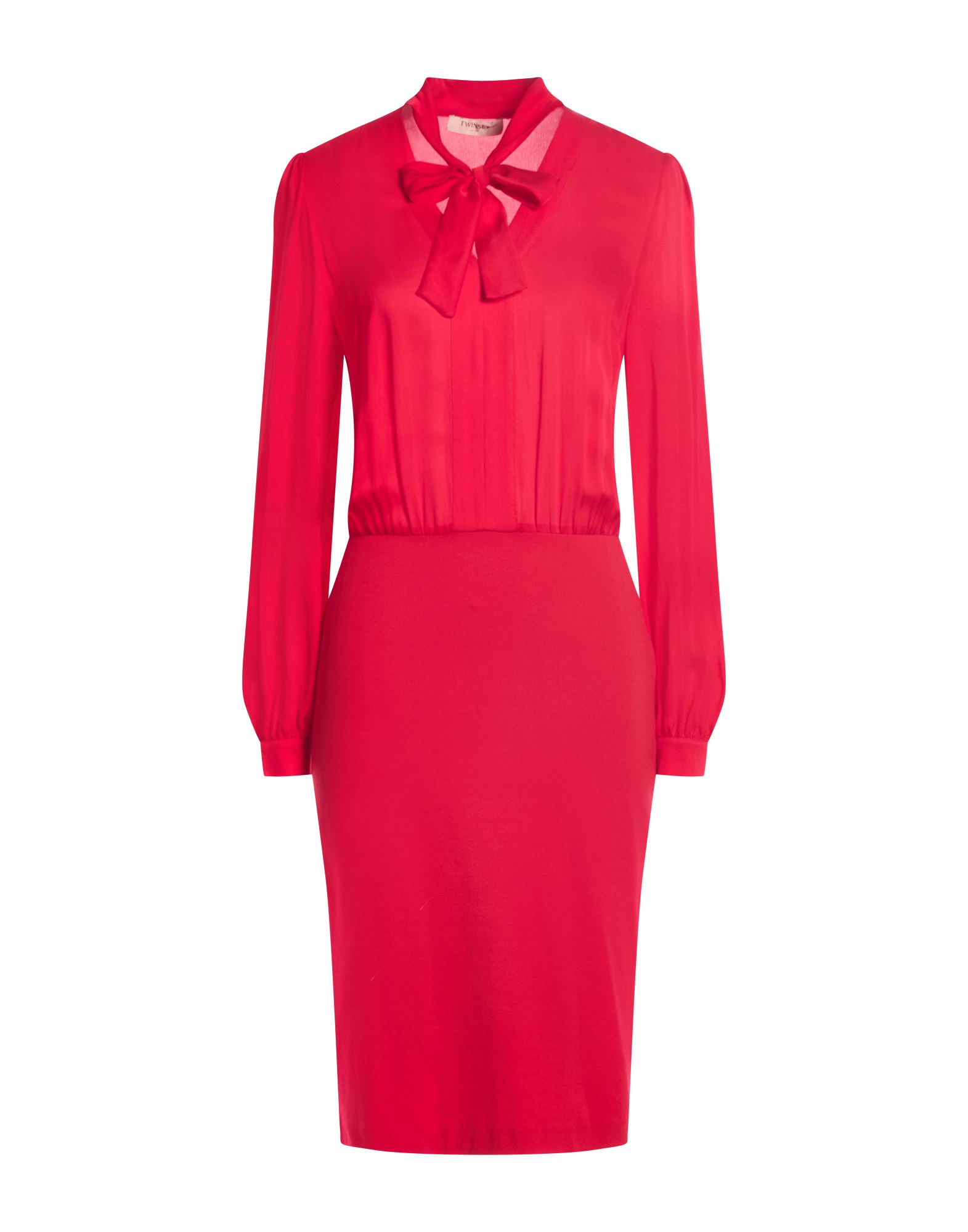 TWINSET Midi-kleid Damen Rot von TWINSET