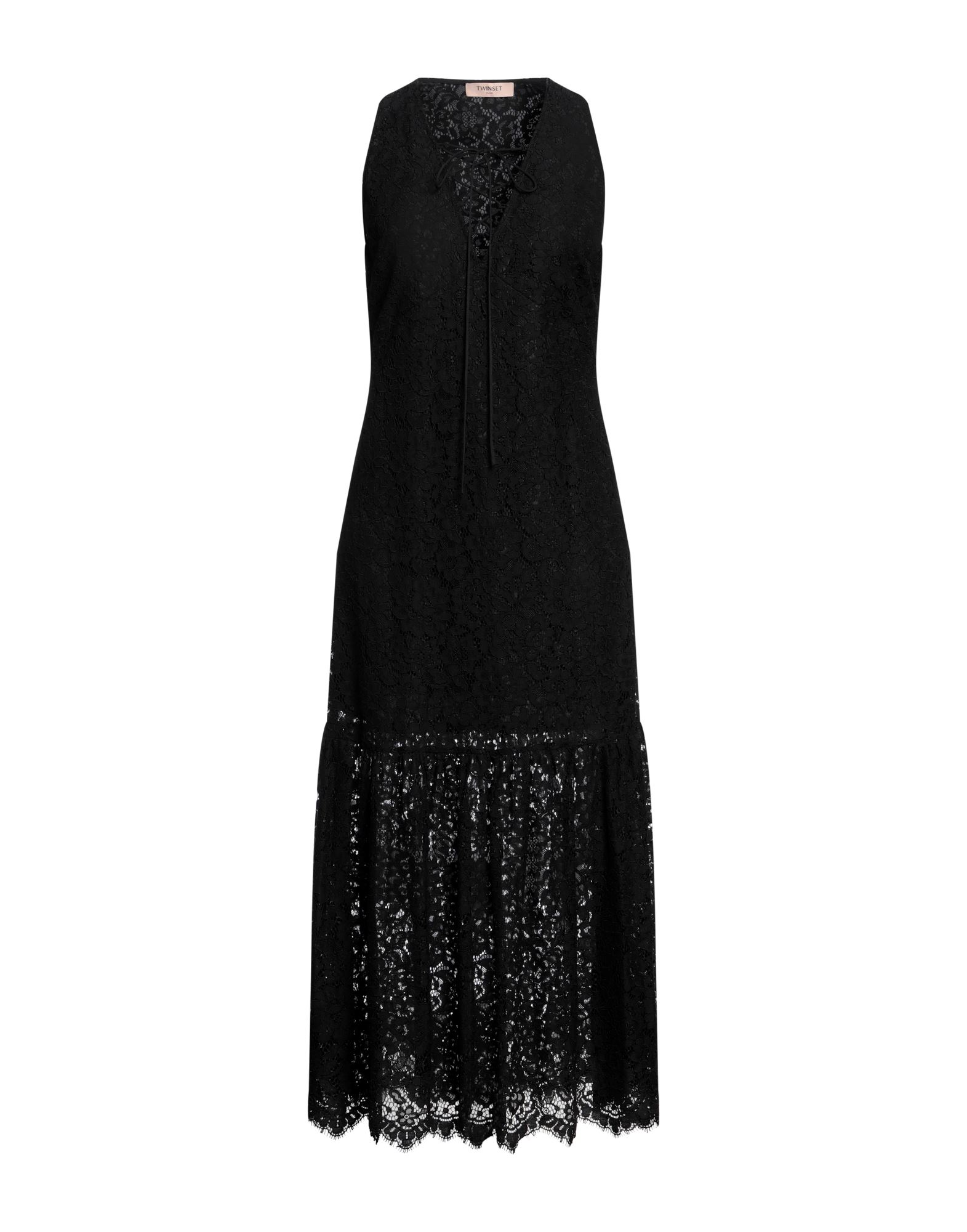 TWINSET Midi-kleid Damen Schwarz von TWINSET