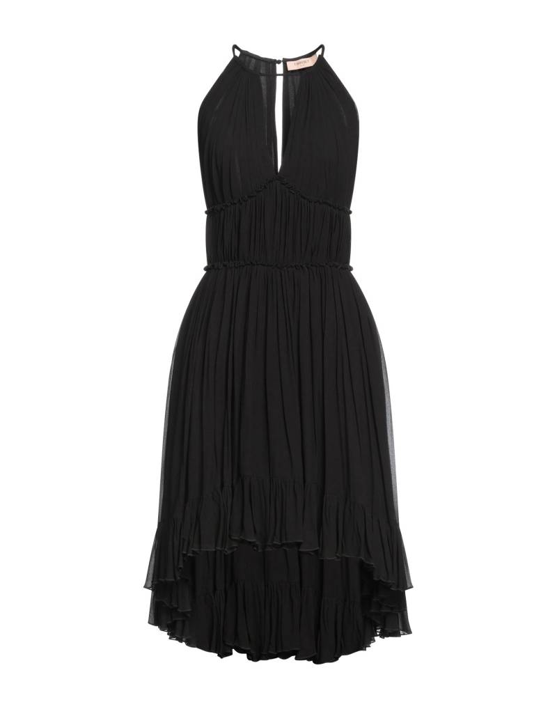 TWINSET Midi-kleid Damen Schwarz von TWINSET