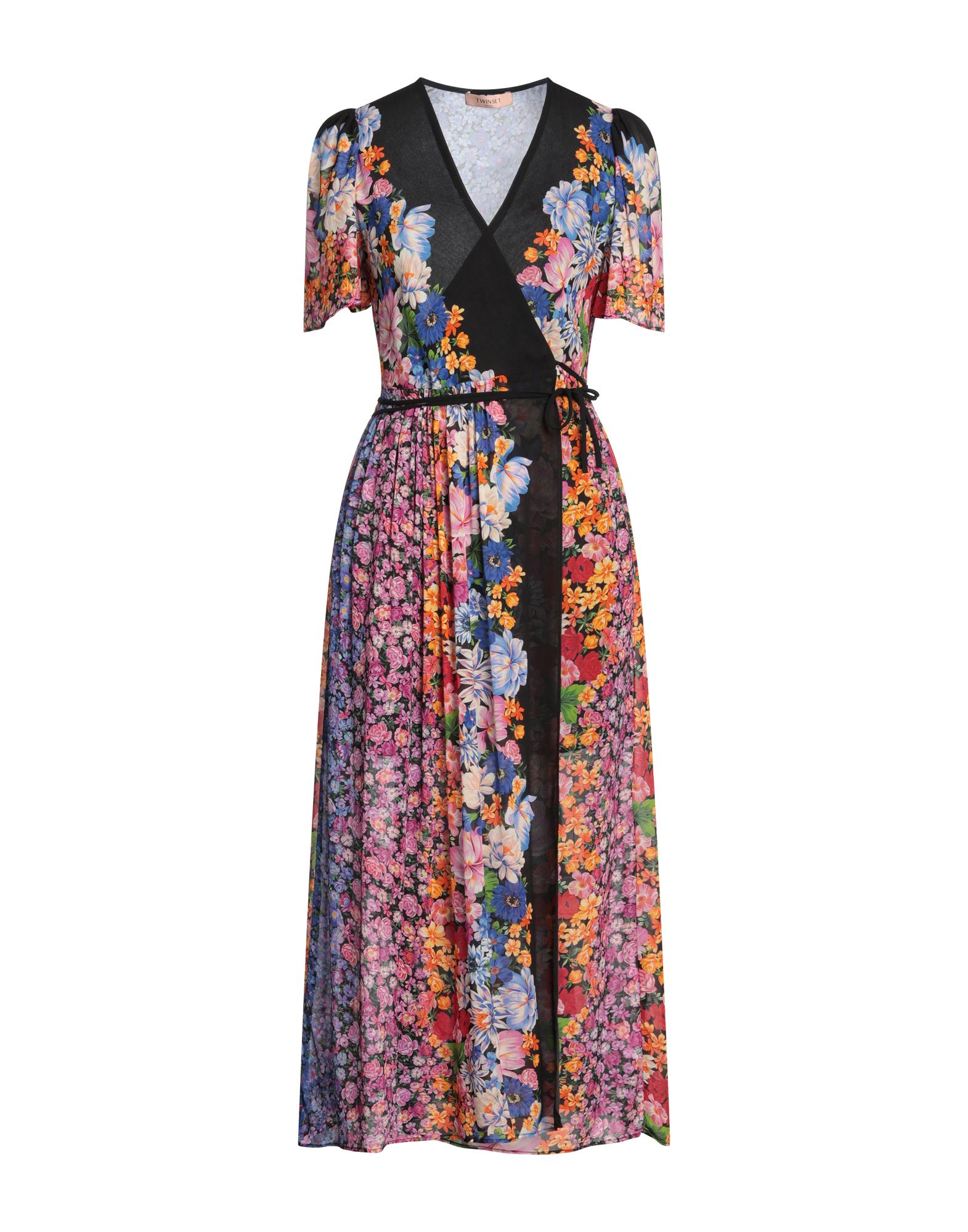 TWINSET Midi-kleid Damen Schwarz TWINSET Midi-kleid Damen Schwarz von TWINSET