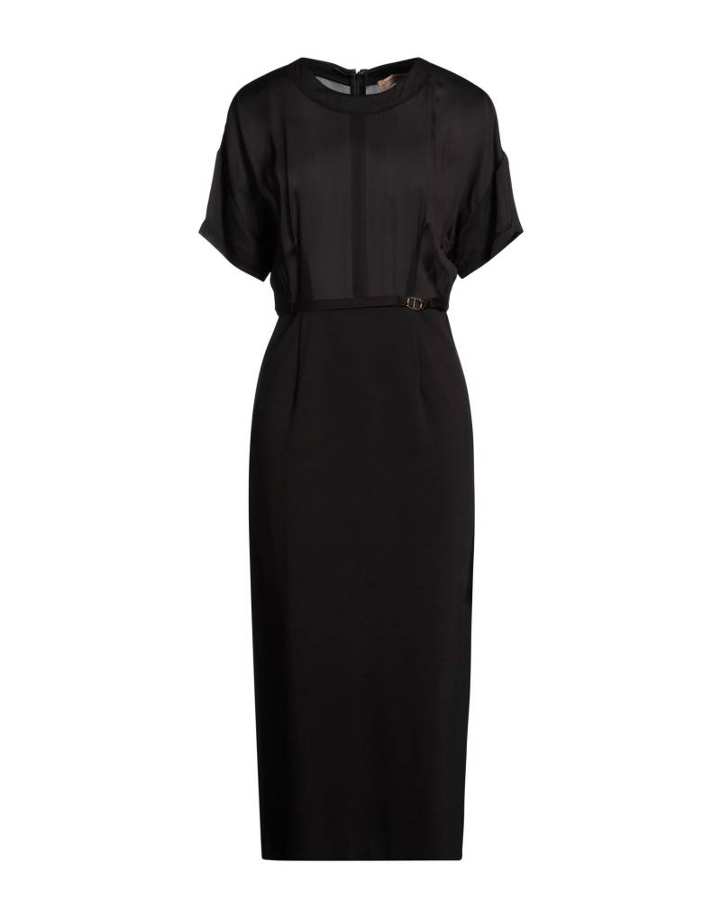 TWINSET Midi-kleid Damen Schwarz von TWINSET