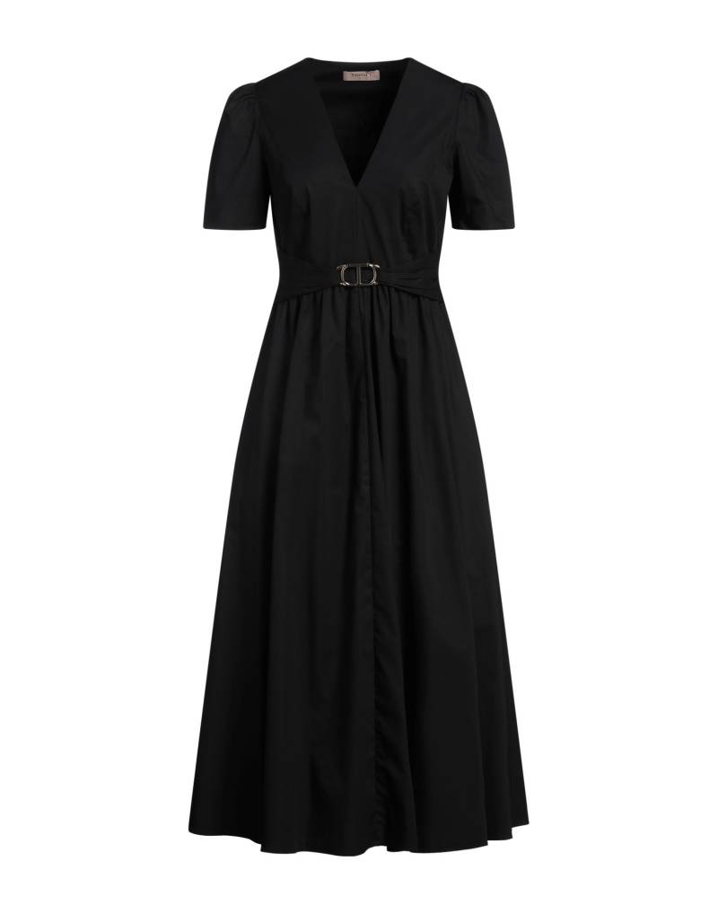 TWINSET Midi-kleid Damen Schwarz von TWINSET