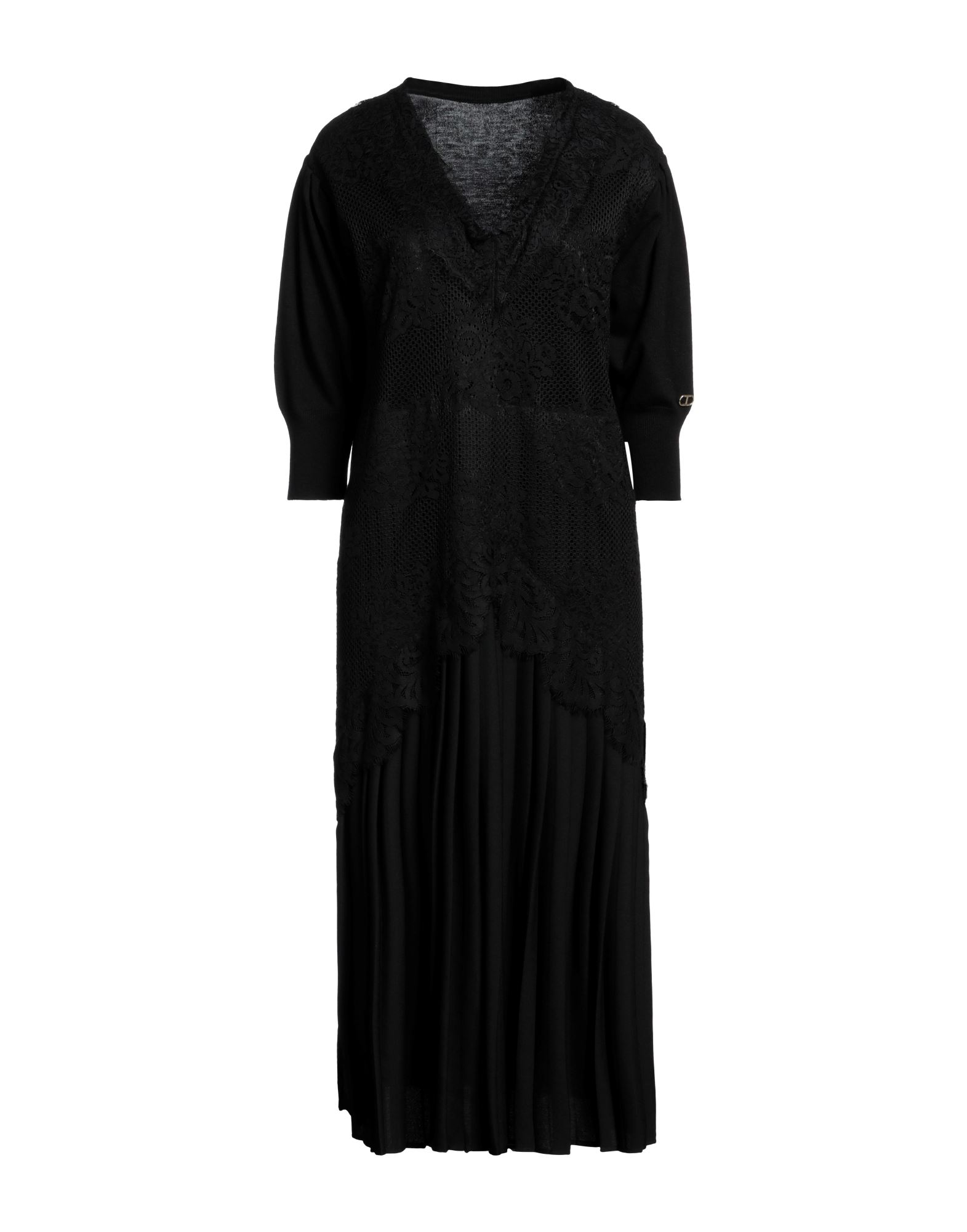 TWINSET Midi-kleid Damen Schwarz von TWINSET