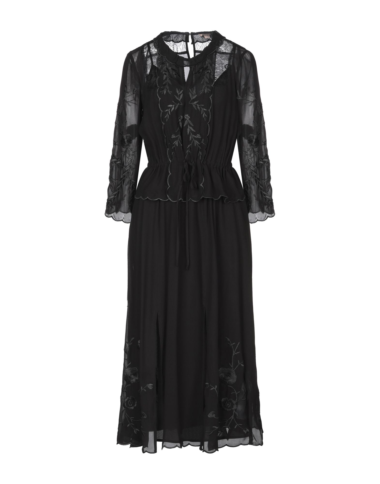 TWINSET Midi-kleid Damen Schwarz von TWINSET