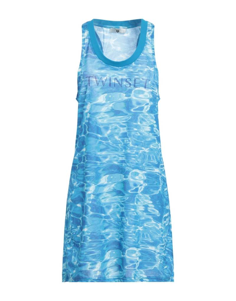 TWINSET Mini-kleid Damen Azurblau von TWINSET