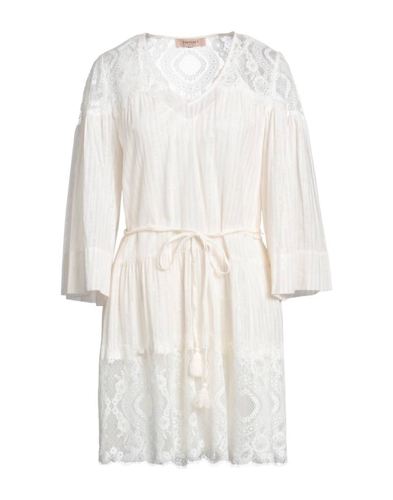 TWINSET Mini-kleid Damen Cremeweiß von TWINSET