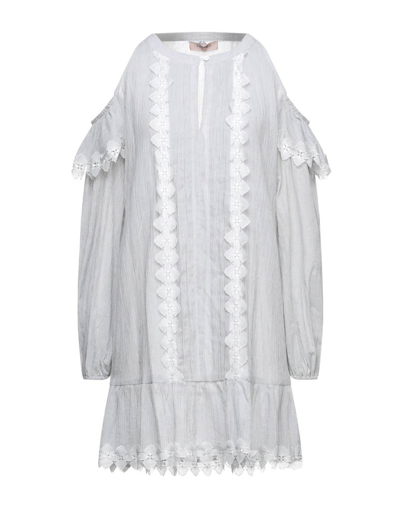TWINSET Mini-kleid Damen Hellgrau von TWINSET