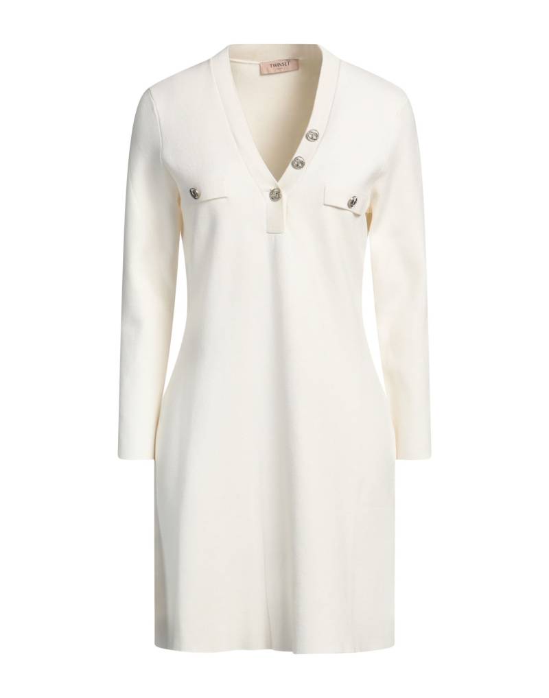 TWINSET Mini-kleid Damen Off white von TWINSET