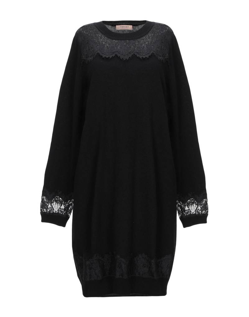 TWINSET Mini-kleid Damen Schwarz TWINSET Mini-kleid Damen Schwarz von TWINSET