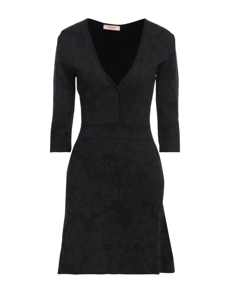 TWINSET Mini-kleid Damen Schwarz TWINSET Mini-kleid Damen Schwarz von TWINSET