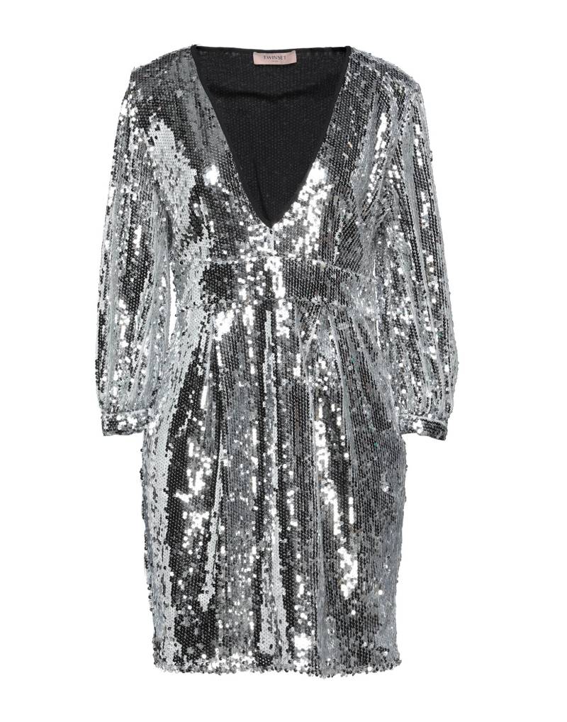 TWINSET Mini-kleid Damen Silber von TWINSET