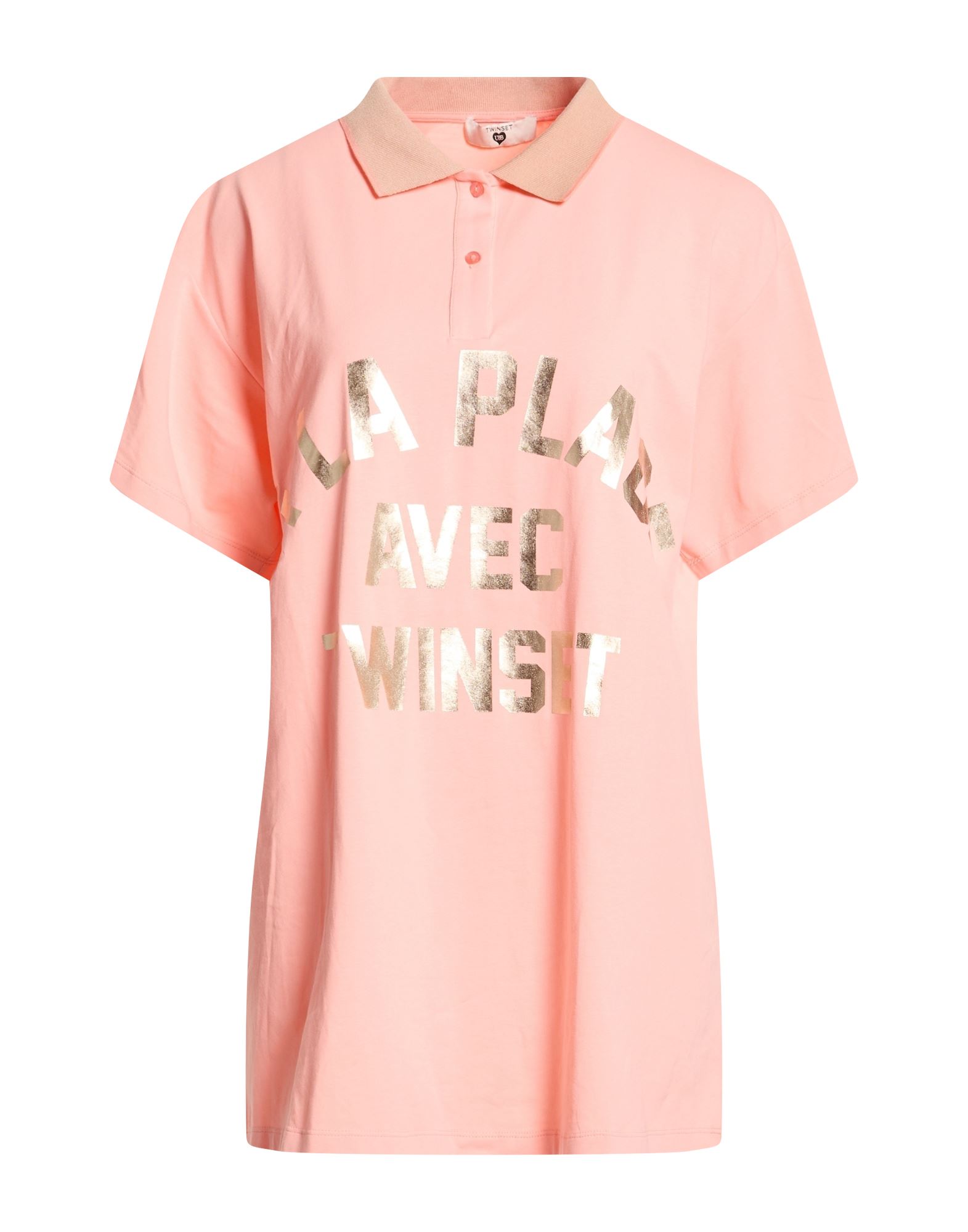 TWINSET Poloshirt Damen Lachs von TWINSET