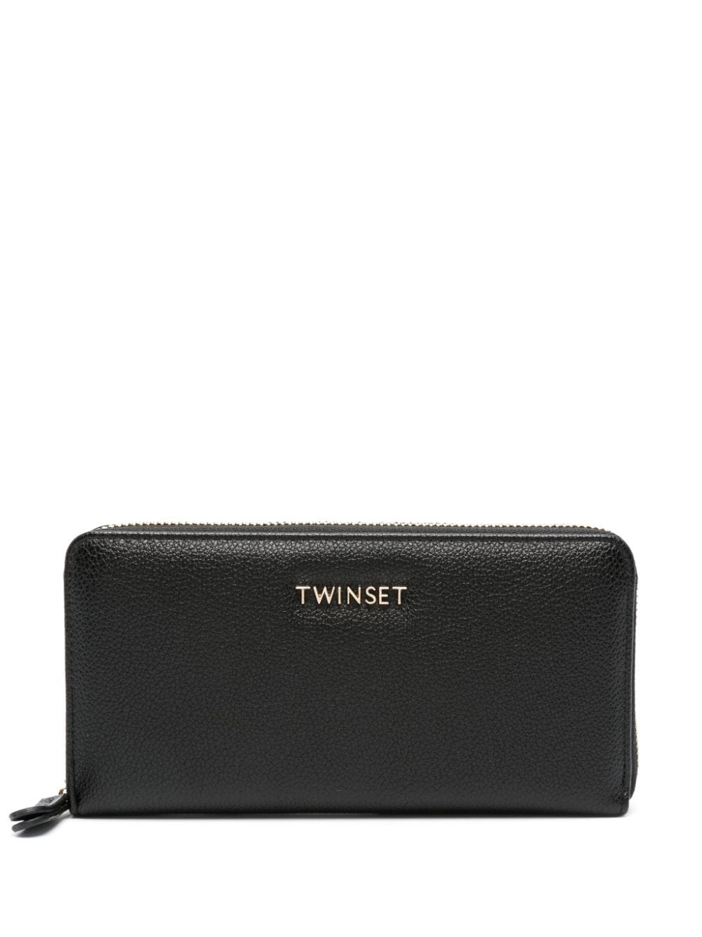 TWINSET Portemonnaie mit Logo - Schwarz von TWINSET