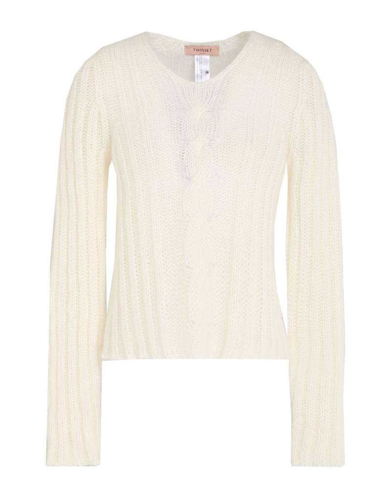 TWINSET Pullover Damen Off white von TWINSET