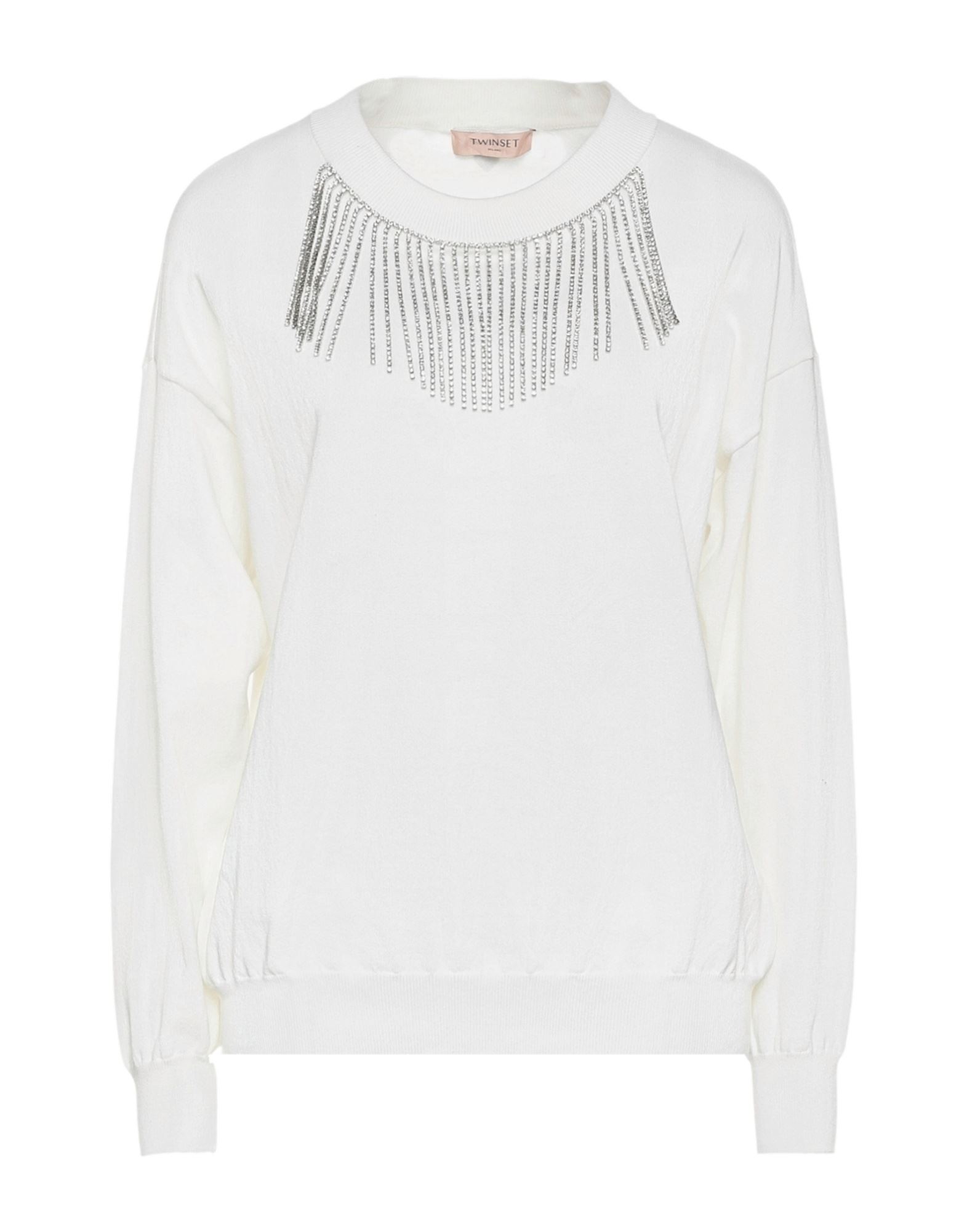 TWINSET Pullover Damen Weiß von TWINSET