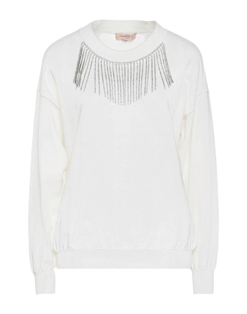 TWINSET Pullover Damen Weiß von TWINSET