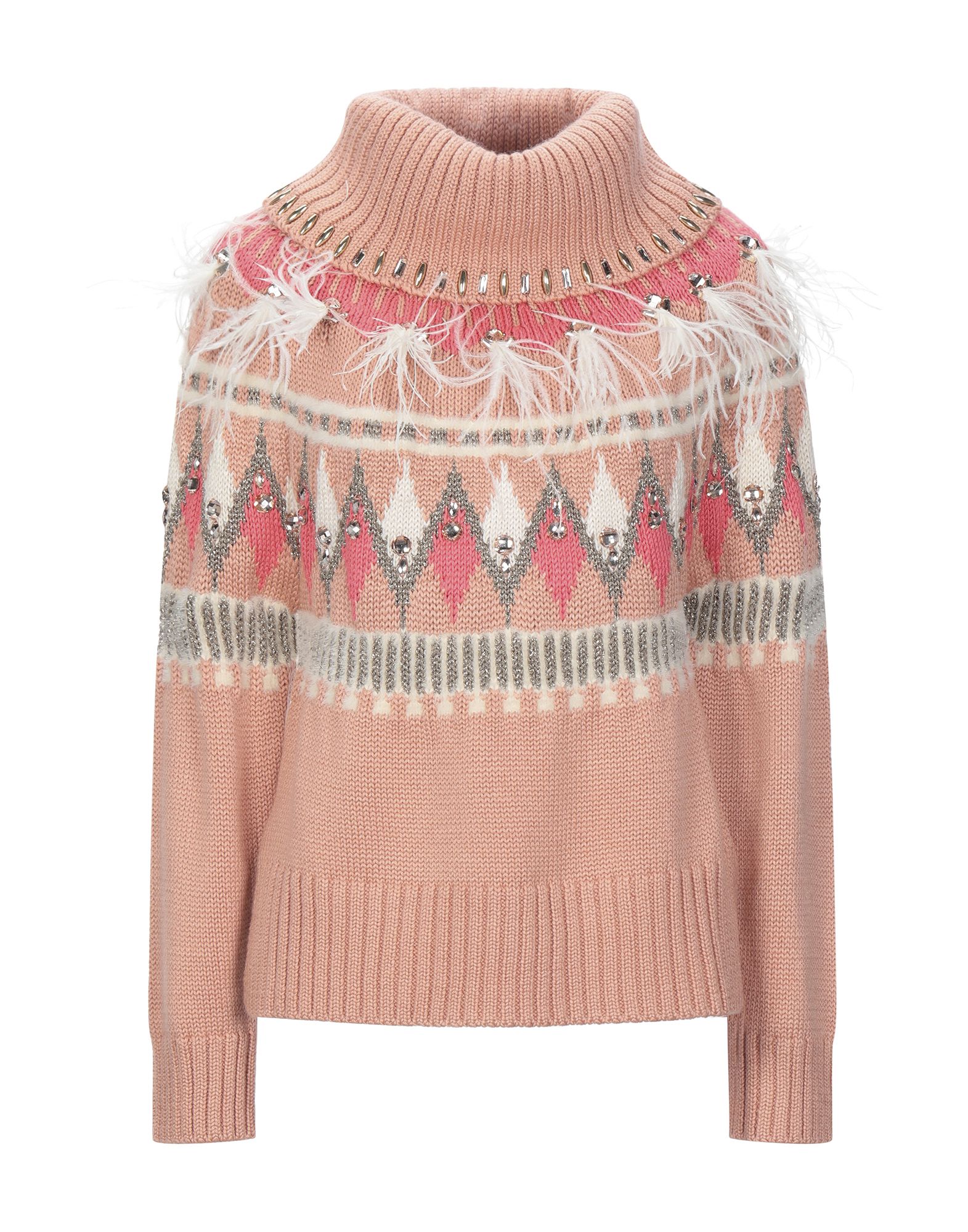 TWINSET Rollkragenpullover Damen Antikrosa von TWINSET