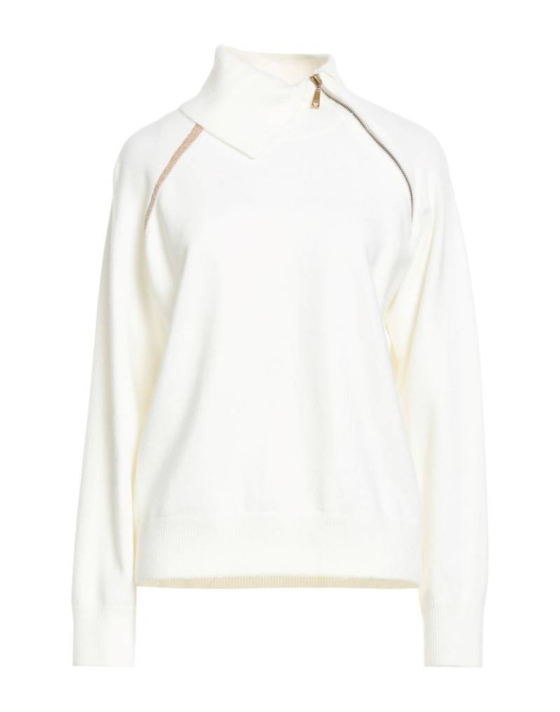 TWINSET Rollkragenpullover Damen Cremeweiß von TWINSET