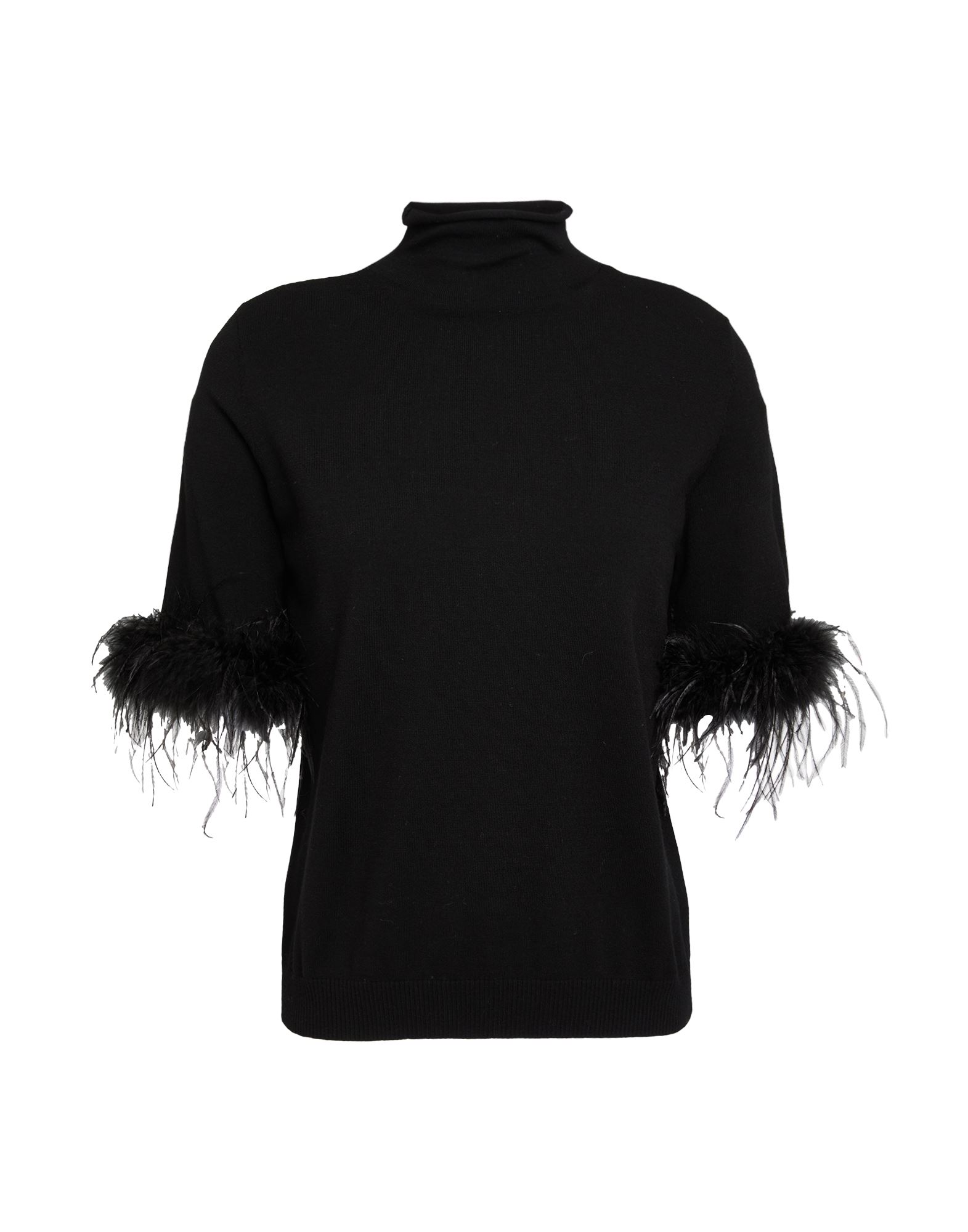 TWINSET Rollkragenpullover Damen Schwarz TWINSET Rollkragenpullover Damen Schwarz von TWINSET